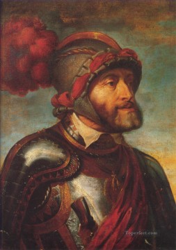  paul Lienzo - El Emperador Carlos V Barroco Peter Paul Rubens